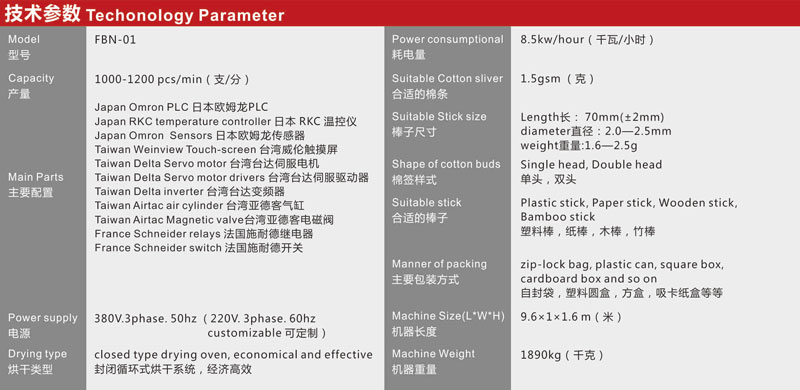 棉签机生产商_FBN-01自动棉签机参数图